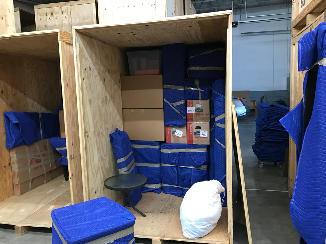 Long Distance Moving & storage services with secured moving boxes and protective wrapping for safe relocation